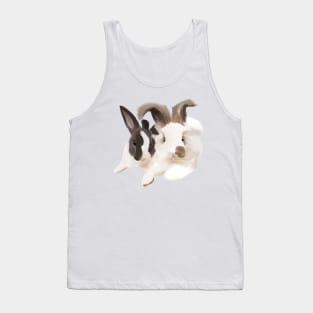 Dutch Anggora Rabbit _ Bunniesmee Tank Top